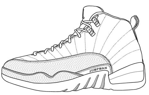 jordan shoes printable.